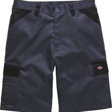 Short con bolsillos cargo y velcro Grey / Black 28 Uk