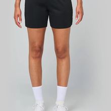Short deportivo para mujer Black Xs