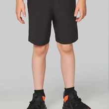 Short deporte niño Black 6/8 Ans