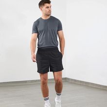 Short deporte con bolsillos Black S