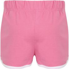 Short diseño Retro infantil algodón Bright Pink / White 5/6 Ans