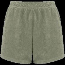 Short de rizo con bolsillos Almond Green Xs