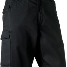 Short de trabajo con cintura elástica Black 28 Uk