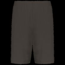 Shorts deportivos hombre algodón DARK GREY S