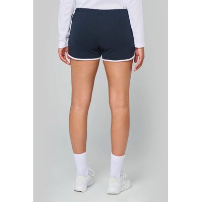 Shorts de deporte chica de algodón