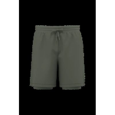 Short  2 en 1 hombre Sporty Khaki Xl