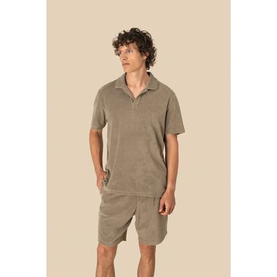 Short de hombre tejido algodón y poliéster