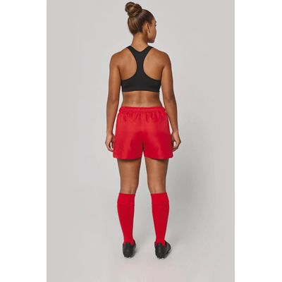 Short de rugby unisex con cintura elástica