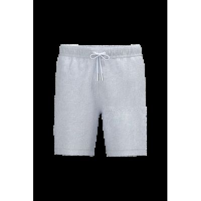 Short de hombre tejido algodón y poliéster White Xxl