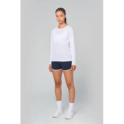 Shorts de deporte chica de algodón