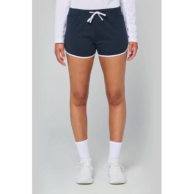 Shorts de deporte chica de algodón