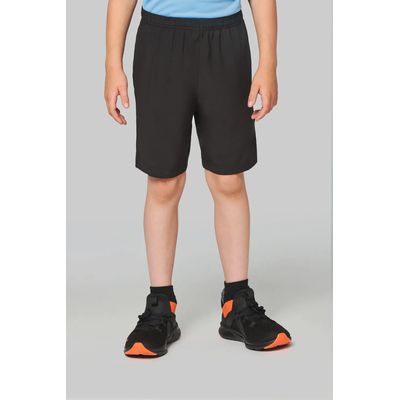 Short deporte niño Black 6/8 Ans