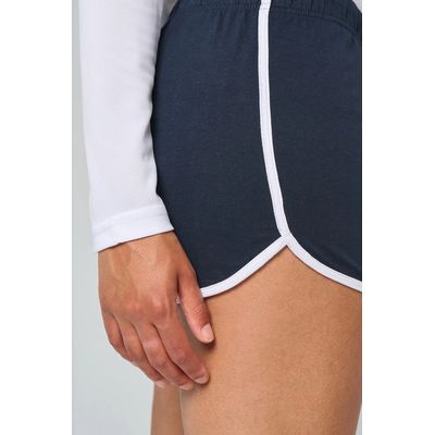 Shorts de deporte chica de algodón