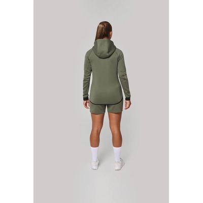 Short de chándal para mujer con cintura elástica