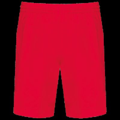 Short deportivo de secado rápido Red Xl