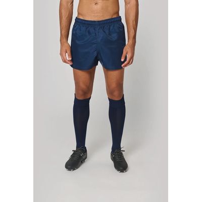 Short de rugby unisex con cintura elástica