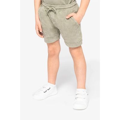 Short de rizo infantil Almond Green 4/6 Ans