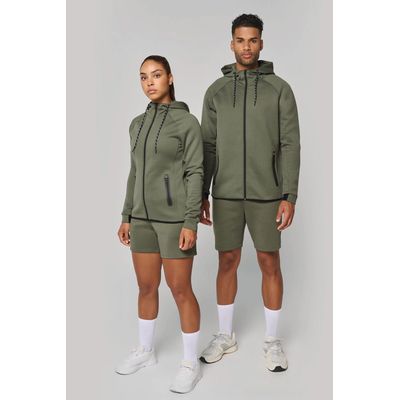 Short de chándal para mujer con cintura elástica