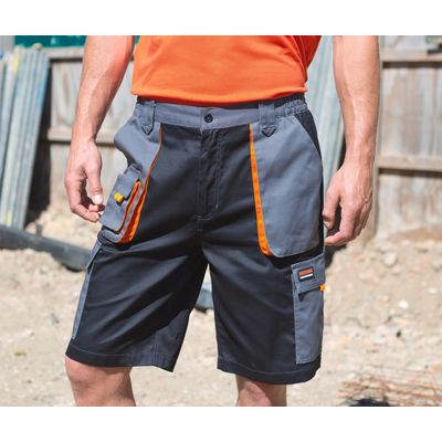 Short de trabajo Black / Grey / Orange 32 Uk