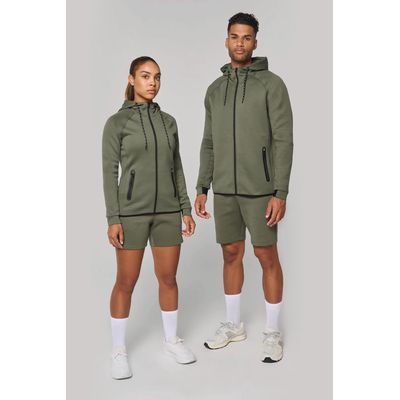 Short de chándal para mujer con cintura elástica