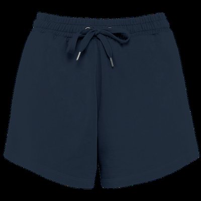 Short algodón de mujer Washed Navy Blue M