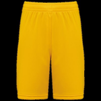 Short de baloncesto para hombre Sporty Yellow L