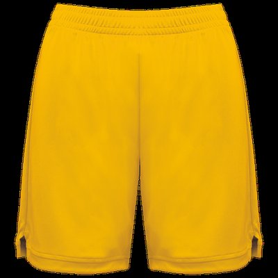 Short de baloncesto para mujer Sporty Yellow 3XL
