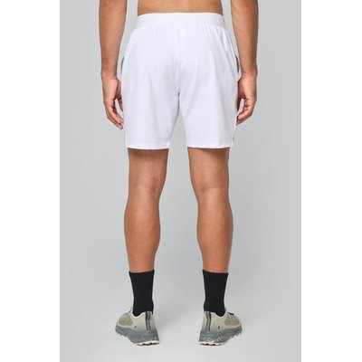 Short bicolor con bolsillos