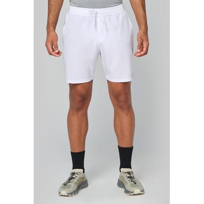 Short bicolor con bolsillos