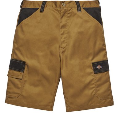 Short con bolsillos cargo y velcro Khaki Beige / Black 32 Uk