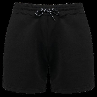 Short de chándal para mujer con cintura elástica Black S