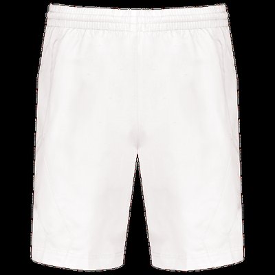 Short deportivo de secado rápido White 3XL
