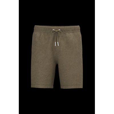 Short de hombre tejido algodón y poliéster Light Olive Green L