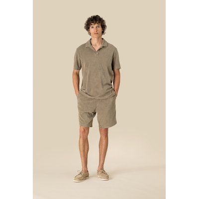 Short de hombre tejido algodón y poliéster