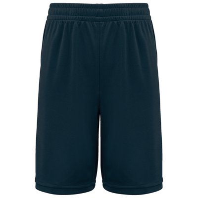 Short infantil de baloncesto Navy 4/6 ans