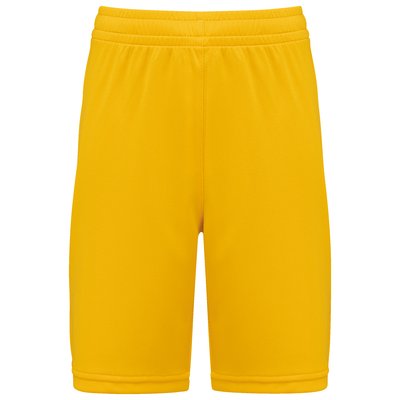 Short infantil de baloncesto Sporty Yellow 10/12 ans