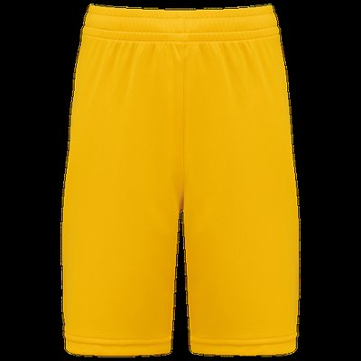 Short infantil de baloncesto Sporty Yellow 4/6 Ans