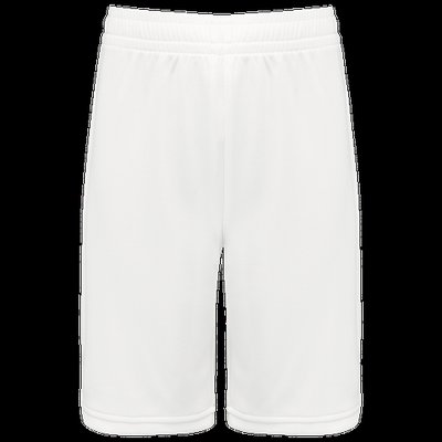 Short infantil de baloncesto White 10/12 Ans