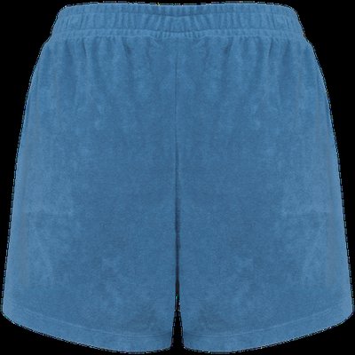 Short de rizo con bolsillos Riviera Blue M