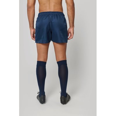 Short de rugby unisex con cintura elástica