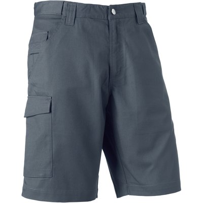 Short de trabajo con cintura elástica Convoy Grey 40 Uk