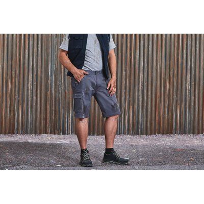 Short de trabajo con cintura elástica