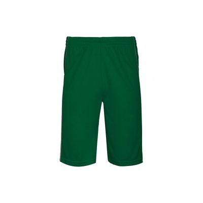 Shorts baloncesto mujer poliéster Verde M