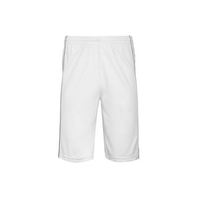 Shorts baloncesto mujer poliéster White XXL