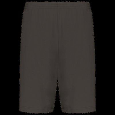 Shorts deportivos hombre algodón DARK GREY L