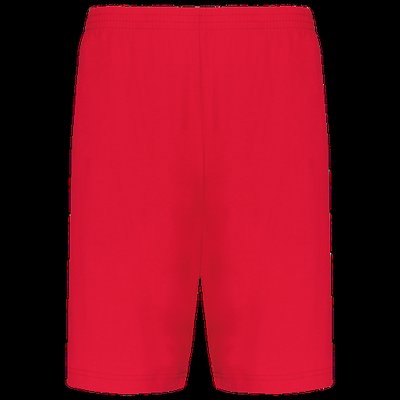 Shorts deportivos hombre algodón Red M
