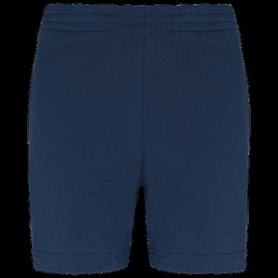 Shorts deportivos infantil de algodón Navy 12/14 ans