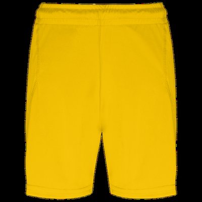 Shorts equipaciones niños poliéster Sporty Yellow 6/8 Ans
