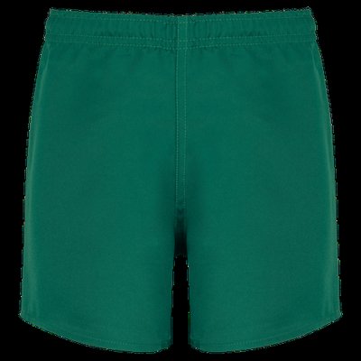Shorts de rugby niño con cintura elástica Dark Green 10/12 Ans