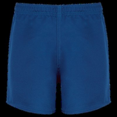 Shorts de rugby niño con cintura elástica Dark Royal Blue 12/14 Ans